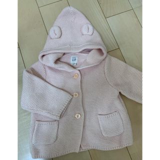 ベビーギャップ(babyGAP)の GAPbaby くま耳ニットパーカー(ニット/セーター)