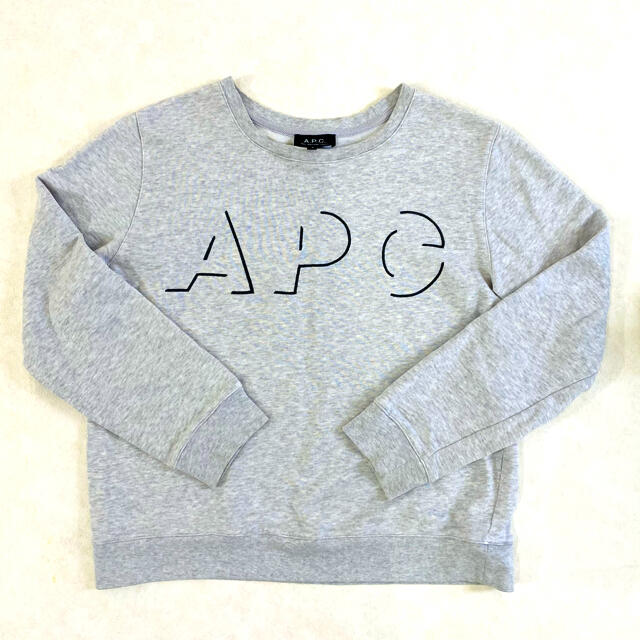 A.P.C(アーペーセー)の【美品】APC ロゴスウェット　アーペーセー メンズのトップス(スウェット)の商品写真