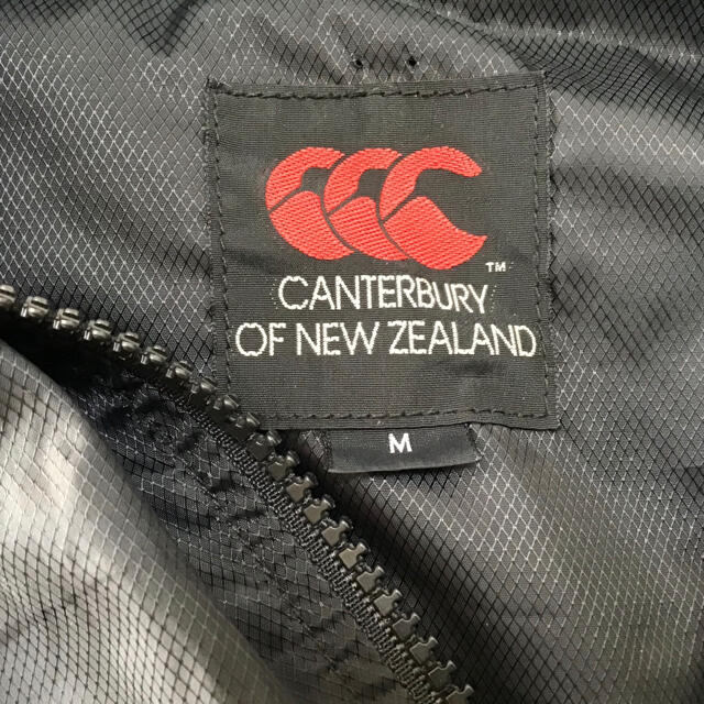 CANTERBURY(カンタベリー)のCanterbury カンタベリー　ナイロンジャケット　ジャージ　ブラック　黒 スポーツ/アウトドアのスポーツ/アウトドア その他(ラグビー)の商品写真