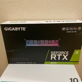 GIGABYTE VISION RTX3070 グラフィックボード(PCパーツ)