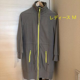 アルマーニエクスチェンジ(ARMANI EXCHANGE)のロング丈パーカー　M レディース (パーカー)