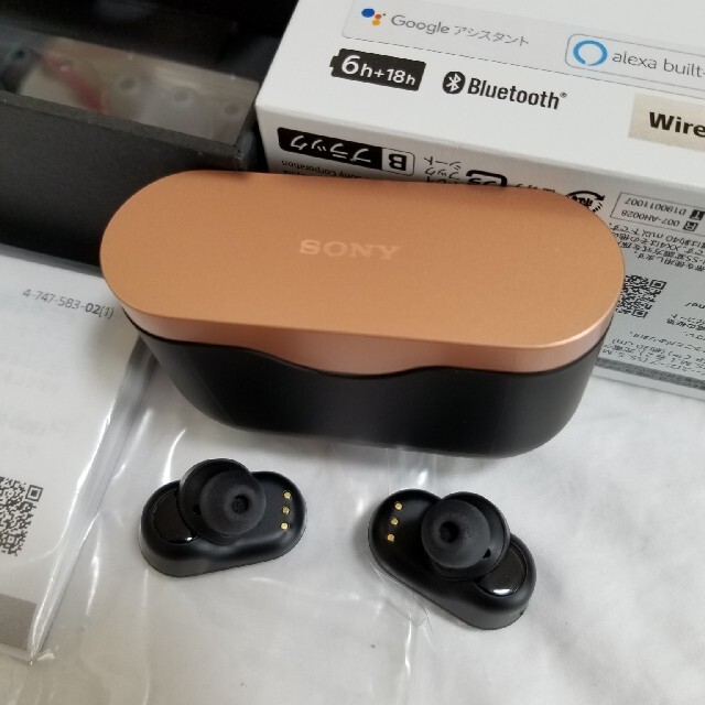 SONY(ソニー)の【送料無料】SONY WF-1000XM3 スマホ/家電/カメラのオーディオ機器(ヘッドフォン/イヤフォン)の商品写真