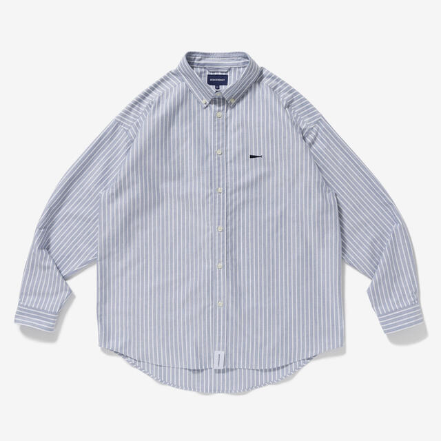 DESCENDANT KENNEDY'S B.D LS SHIRT ブルー 2