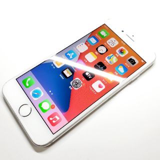 アイフォーン(iPhone)のro541 ジャンク SIMフリー iPhone 8 64GB シルバー(スマートフォン本体)