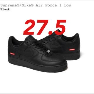 ジャンプマン様専用　Supreme NIKE AirForce1 low 黒