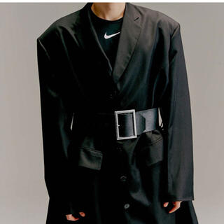 ジョンローレンスサリバン(JOHN LAWRENCE SULLIVAN)のyoikadakada】Suit+belt/Black(テーラードジャケット)