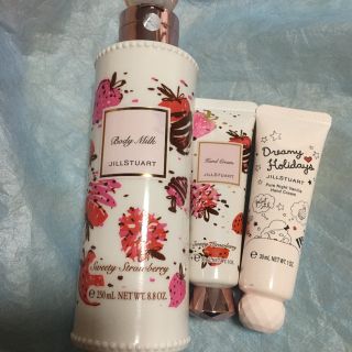 ジルスチュアート(JILLSTUART)のジルスチュアート リラックス ストロベリー ボディクリーム&ハンドクリーム(ボディクリーム)