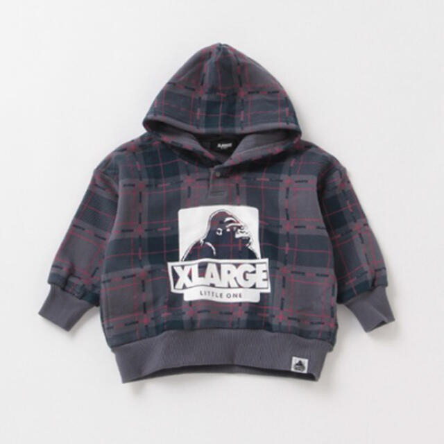 XLARGE(エクストララージ)のエックスラージ　90  パーカー　キッズ キッズ/ベビー/マタニティのキッズ服男の子用(90cm~)(その他)の商品写真