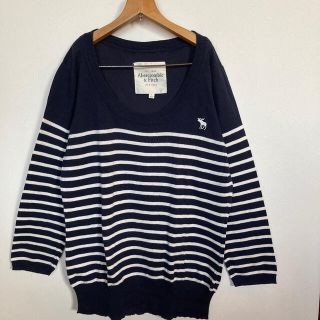 アバクロンビーアンドフィッチ(Abercrombie&Fitch)のAbercrombie&Fitch春ニット＊薄手(ニット/セーター)