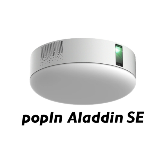 popIn Aladdin SE +Remoless 新品未開封 スマホ/家電/カメラのテレビ/映像機器(プロジェクター)の商品写真