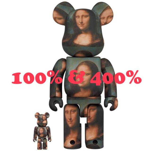 BE@RBRICK Mona Lisa 100% & 400%全高約70mm280mm購入先