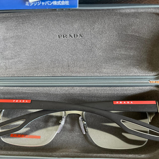 PRADA(プラダ)のPRADA スポーツ　メガネ メンズのファッション小物(サングラス/メガネ)の商品写真