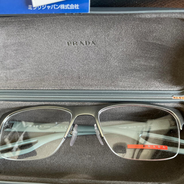 PRADA(プラダ)のPRADA スポーツ　メガネ メンズのファッション小物(サングラス/メガネ)の商品写真