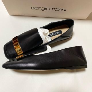 セルジオロッシ(Sergio Rossi)の新品未使用！送料込み★Sergio Rossi★SR1 スリッパ&バレエフラット(ローファー/革靴)