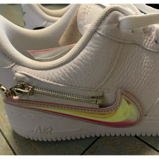 ナイキ(NIKE)のNIKE AIR FORCE 1 "WHITE ZIPPER"ホワイトジッパー"(スニーカー)