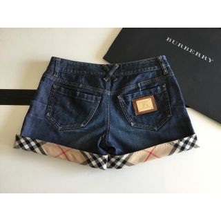 バーバリーブルーレーベル(BURBERRY BLUE LABEL)のBURBERRY BLUE LABEL⭐ショートパンツ デニムパンツ(ショートパンツ)