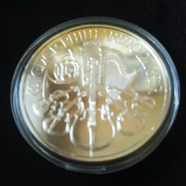 2021年オーストリア造幣局ウイーン銀貨１オンス(コインカプセル入) エンタメ/ホビーの美術品/アンティーク(貨幣)の商品写真