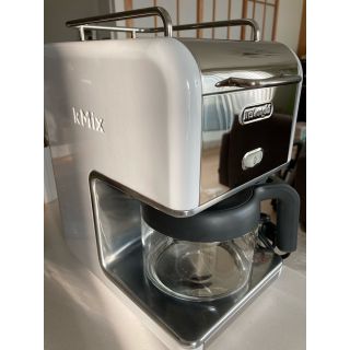 デロンギ(DeLonghi)のデロンギ コーヒーメーカー kMix ホワイト(コーヒーメーカー)