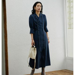 アメリヴィンテージ新作新品タグ付きTAILOR SUSPENDER DRESS