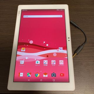 エルジーエレクトロニクス(LG Electronics)のQua tab PZ○10.1インチ防水/防塵○テレビ機能○テレビ用アンテナ付○(タブレット)