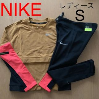 ナイキ(NIKE)の新品未使用！ナイキ セットアップ Tシャツ レギンス レディース(Tシャツ(半袖/袖なし))