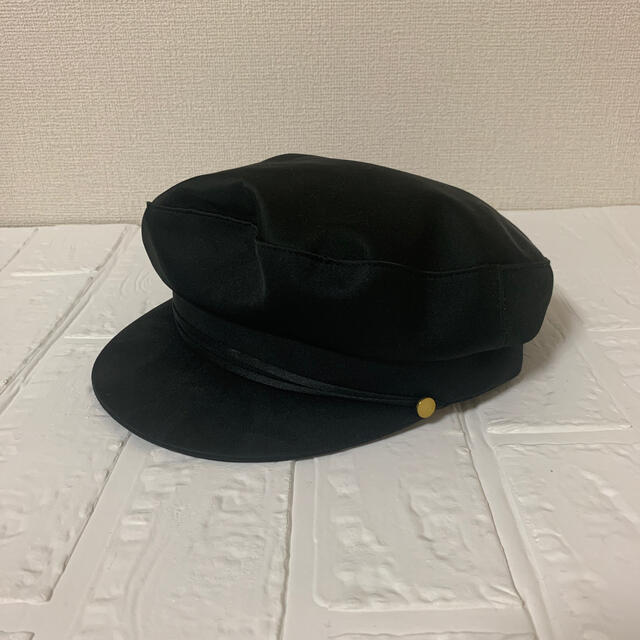 CA4LA(カシラ)のCA4LA 黒　キャスケット　帽子 レディースの帽子(ハンチング/ベレー帽)の商品写真