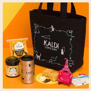 カルディ(KALDI)のKALDI 猫の日 限定バッグ プレミア(トートバッグ)