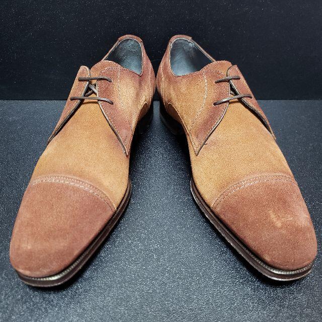 ザンピエレ(Zampiere) スペイン製革靴 栗色 UK8