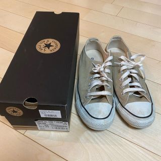 コンバース(CONVERSE)のコンバース　オールスター　ベージュ　25.5(スニーカー)