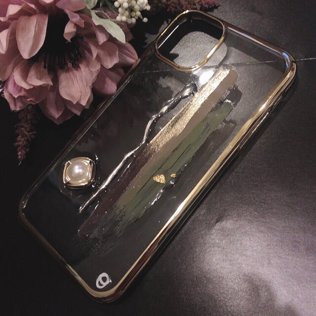 TODAYFUL(トゥデイフル)の【"O"case.】ニュアンスデザインiPhoneケース 【11専用】 スマホ/家電/カメラのスマホアクセサリー(iPhoneケース)の商品写真