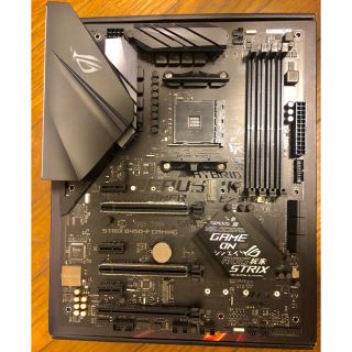 エイスース(ASUS)のROG STRIX B450-F GAMING マザーボード(PCパーツ)