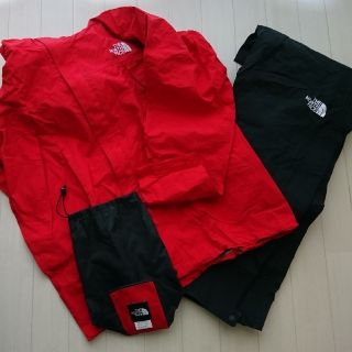 ザノースフェイス(THE NORTH FACE)のTHE NORTH FACE レインウェア上下セット M (登山用品)