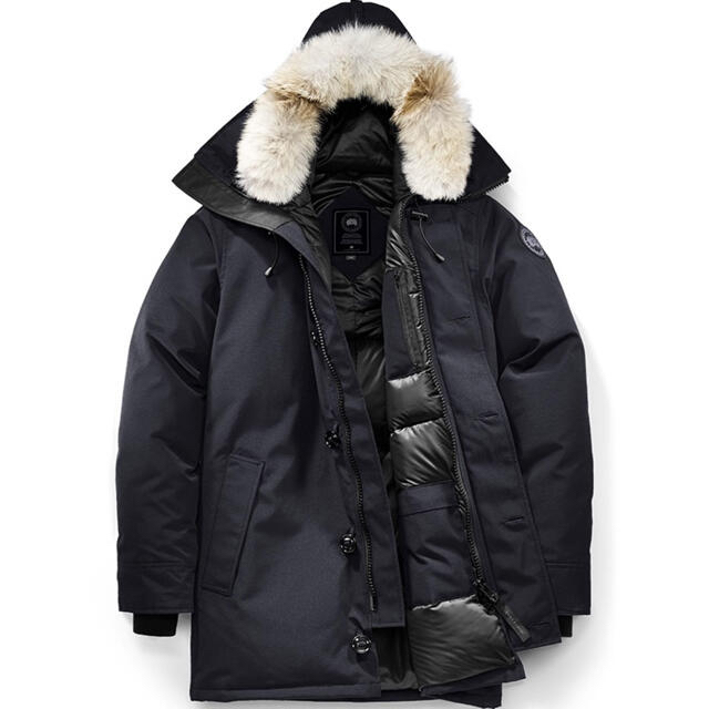 CANADA GOOSE(カナダグース)のカナダグース  シャトー パーカー　ブラックラベル　ネイビー　M メンズのジャケット/アウター(ダウンジャケット)の商品写真