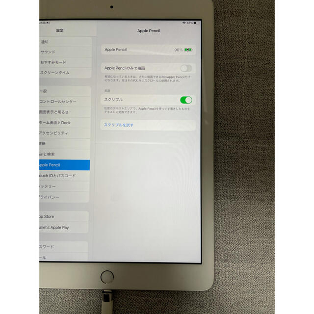 Apple(アップル)の【美品】Apple Pencil 第1世代 替え芯あり 付属品全てあり スマホ/家電/カメラのPC/タブレット(PC周辺機器)の商品写真