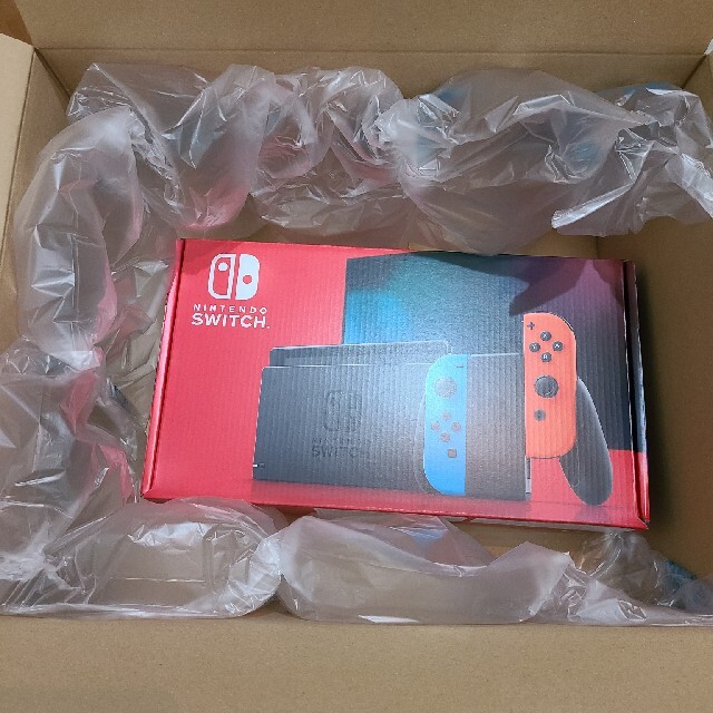 【記念BOX付】任天堂Switch 本体　ネオンスイッチ