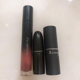 マック(MAC)のリップ3本セット(口紅)