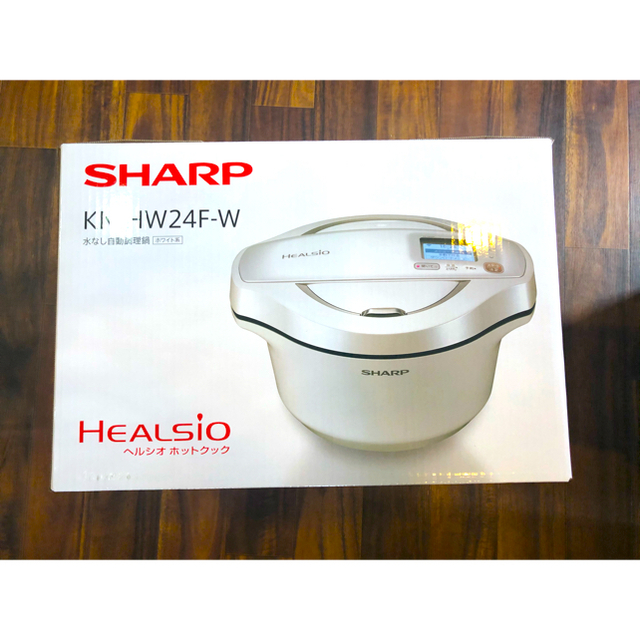 大きな取引 SHARP ヘルシオ ホットクック 2.4L KN-HW24F-W 調理機器