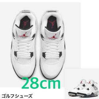 ナイキ(NIKE)のジョーダン4 ゴルフ(ゴルフ)