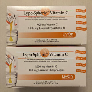 正規品　リポスフェリック ビタミンC　30包入　2箱(ビタミン)