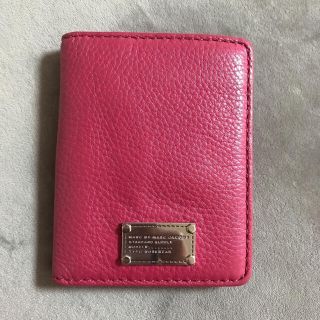 マークバイマークジェイコブス(MARC BY MARC JACOBS)のMARC by MARCJACOBS パスケース　ピンク(名刺入れ/定期入れ)