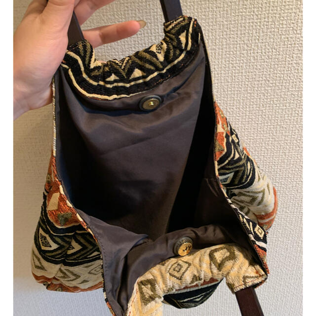 GU(ジーユー)のGU ゴブランバック レディースのバッグ(ハンドバッグ)の商品写真