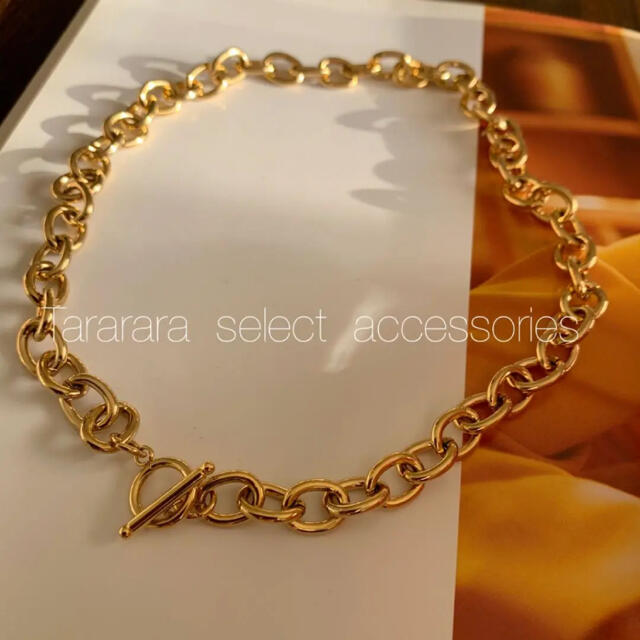 Ameri VINTAGE(アメリヴィンテージ)の●stainless chainnecklace G●  レディースのアクセサリー(ネックレス)の商品写真