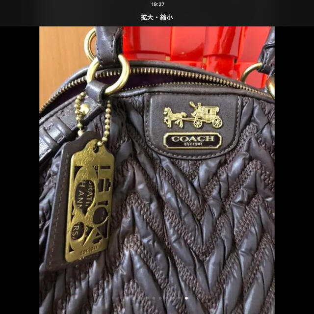 COACH(コーチ)のコーチ ショルダーバック ハンドバッグ レディースのバッグ(ハンドバッグ)の商品写真