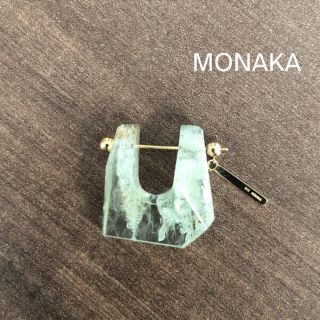 アッシュペーフランス(H.P.FRANCE)のkotetsu 様 MONAKA モナカジュエリー ロックピアス 天然石 K18(ピアス)