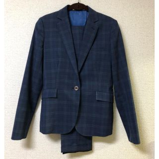 ORIHICA - オリヒカ パンツスーツ レディース チェックネイビー の通販