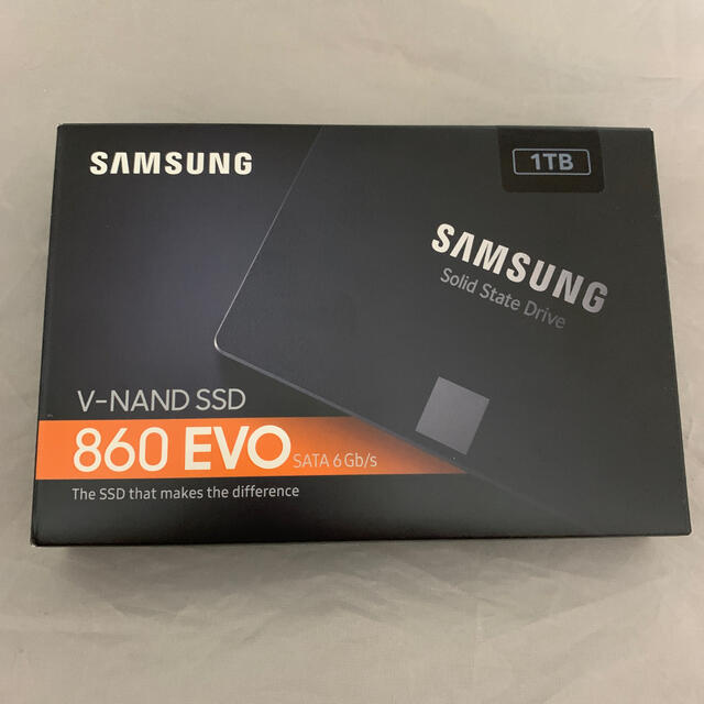 SAMSUNG(サムスン)のSSD 860EＶＯ　samsung ssd 860 evo 1TB 未開封　 スマホ/家電/カメラのPC/タブレット(PCパーツ)の商品写真