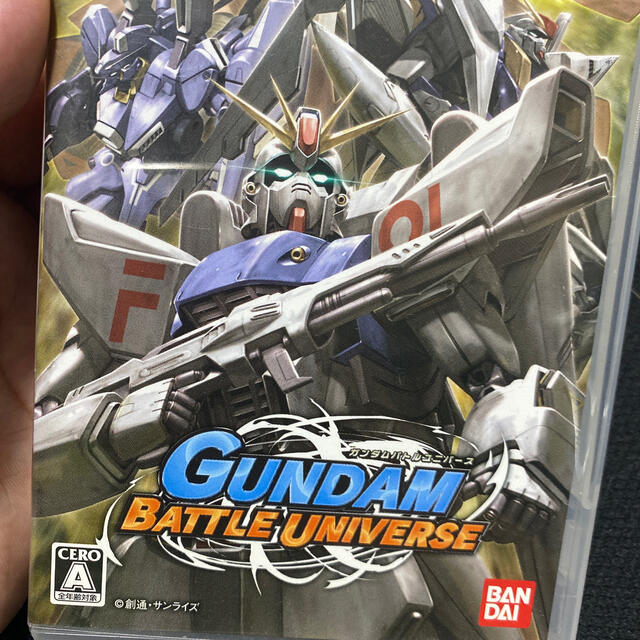 PlayStation Portable(プレイステーションポータブル)のガンダムバトルユニバース PSP エンタメ/ホビーのゲームソフト/ゲーム機本体(携帯用ゲームソフト)の商品写真