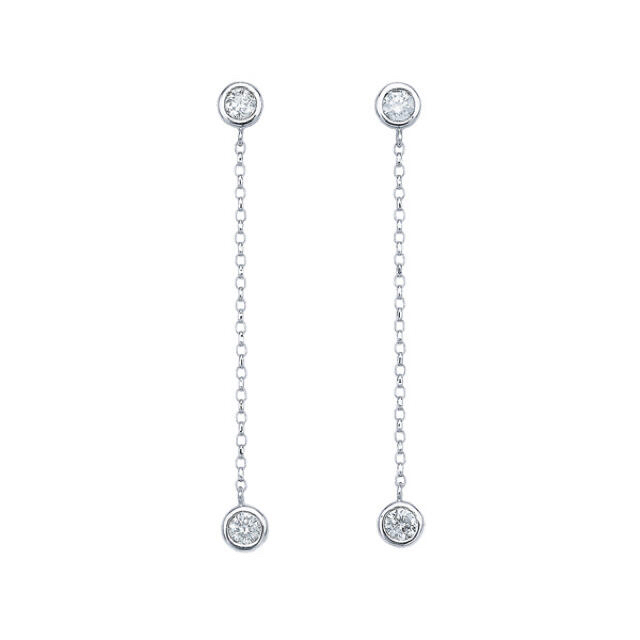 ジュエリーツツミ プラチナ ダイヤモンドピアス 【送料0円】 e-gaio.com.br