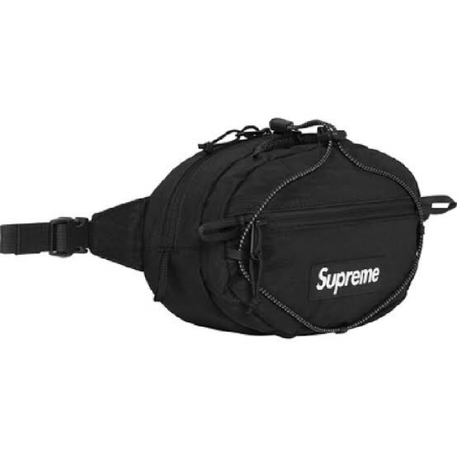 ボディーバッグ新品！Supreme Waist Bag Black 2020fw