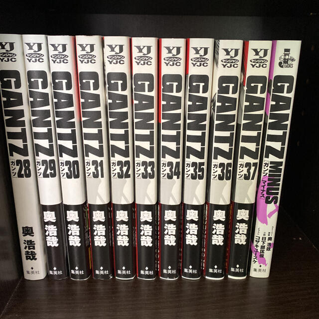 GANTZ 1-37巻（全巻）、Gantz:G1-3巻 、GANTZ/MINUS